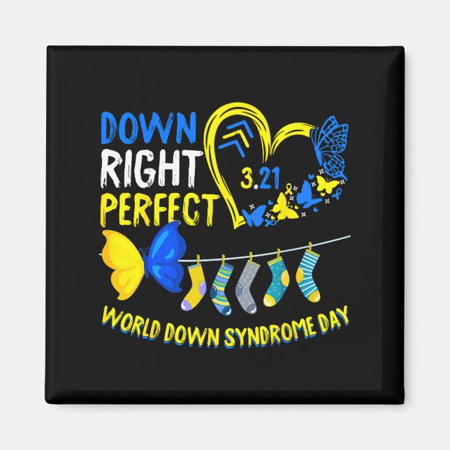 Íman Dia mundial da síndrome de down marcha 21 down dir (Frente)