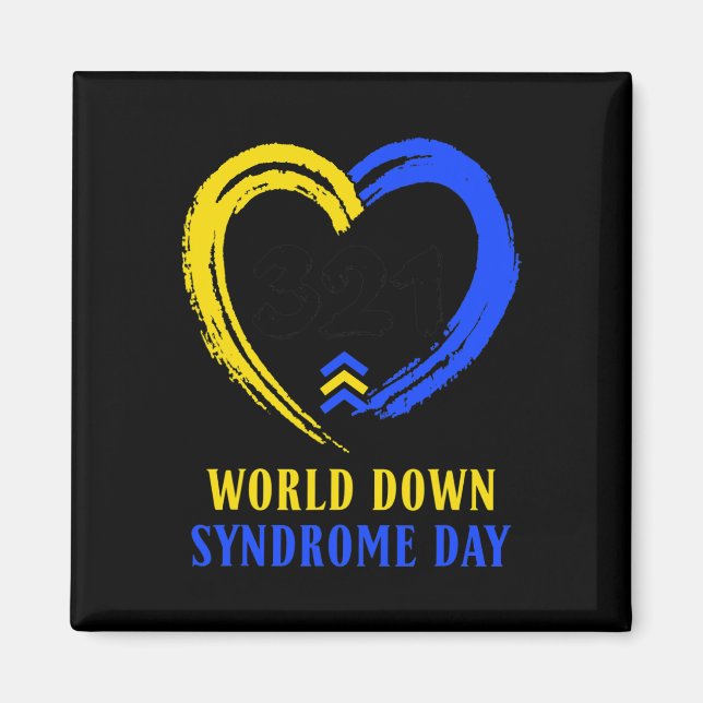 Íman Dia Mundial da Síndrome de Down para combater idei (Frente)