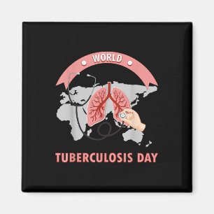 Íman Dia Mundial da Tuberculose Dia da Sensibilização E