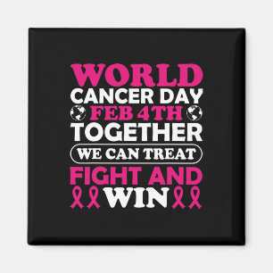 Íman Dia Mundial do Cancer 4º Fev Juntos Podemos Tratar