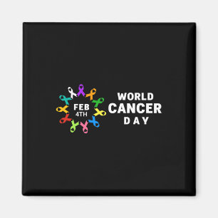 Íman Dia Mundial do Cancer - Sensibilização do Cancer
