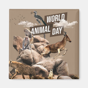 Íman Dia Mundial dos Animais