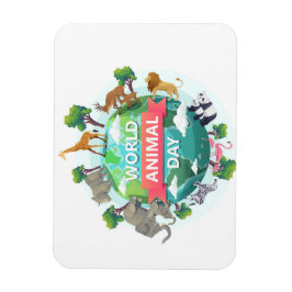 Íman Dia Mundial dos Animais