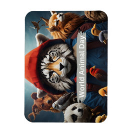 Íman Dia Mundial dos Animais