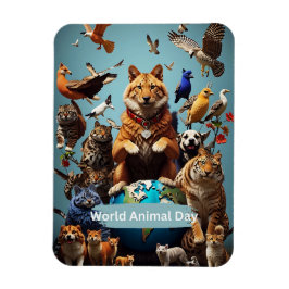 Íman Dia Mundial dos Animais