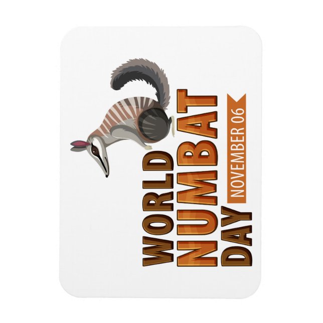 Íman Dia Mundial dos Números (Vertical)