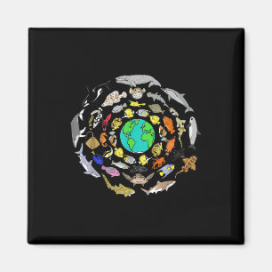 Íman Dia Mundial dos Oceanos Dia da Vida Ambiental da T