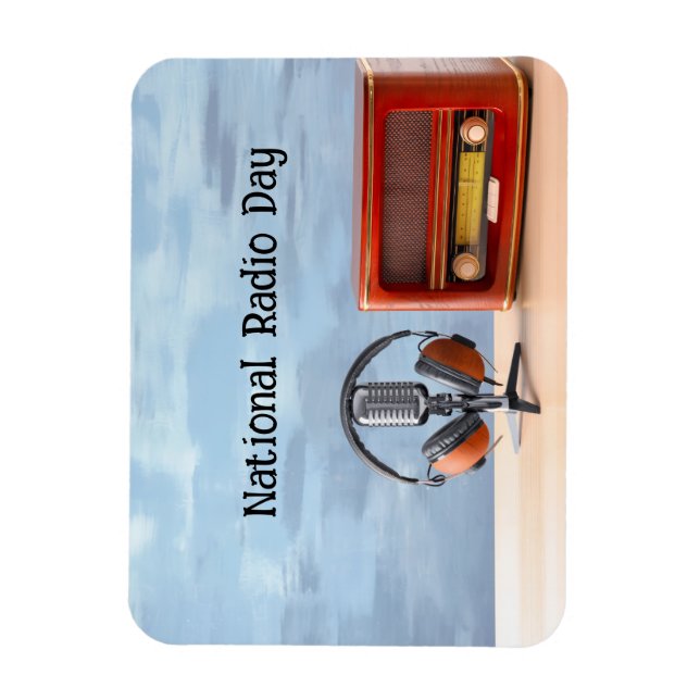 Íman Dia Nacional da Rádio (Vertical)