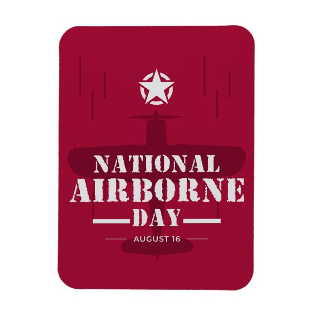 Íman Dia Nacional do Transporte Aéreo (Vertical)