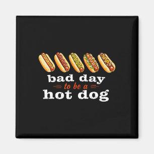 Íman Dia ruim para ser um cachorro quente churrasco eng