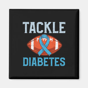 Íman Diabetes de combate - Ventilador de futebol