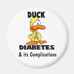 Íman Diabetes Duck e suas complicações