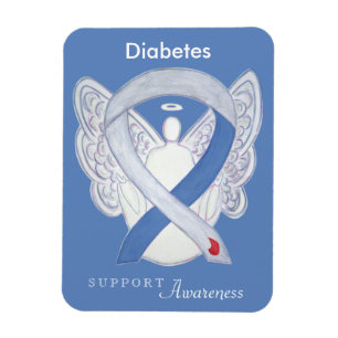 Íman Diabetes Sensibilização Friso Imãs de geladeira de