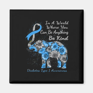 Íman Diabetes Tipo 1 Sensibilização Elefante De Girasso