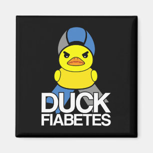 Íman Diabetes Tipo 1 T1d Pato Fiabetes Para Conscientiz