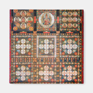 Íman Diagrama Cósmico de Mandala para a Meditação