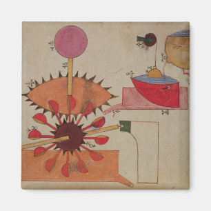 Íman Diagrama de um sistema de bombagem de água para um