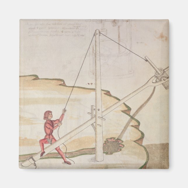 Íman Diagrama do método de abastecimento de água (Frente)