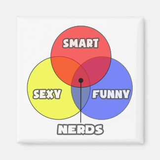 Íman Diagrama Venn.. Nerd