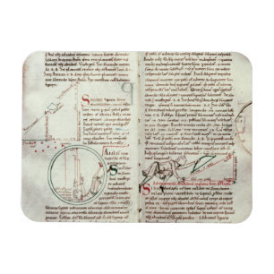 Íman Diagramas das medidas e do texto (velino)