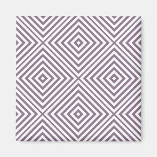 Íman Diamante Chevron da lavanda