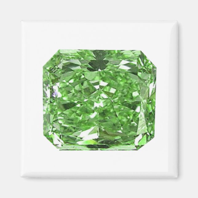 Íman Diamante Verde Chique (Frente)