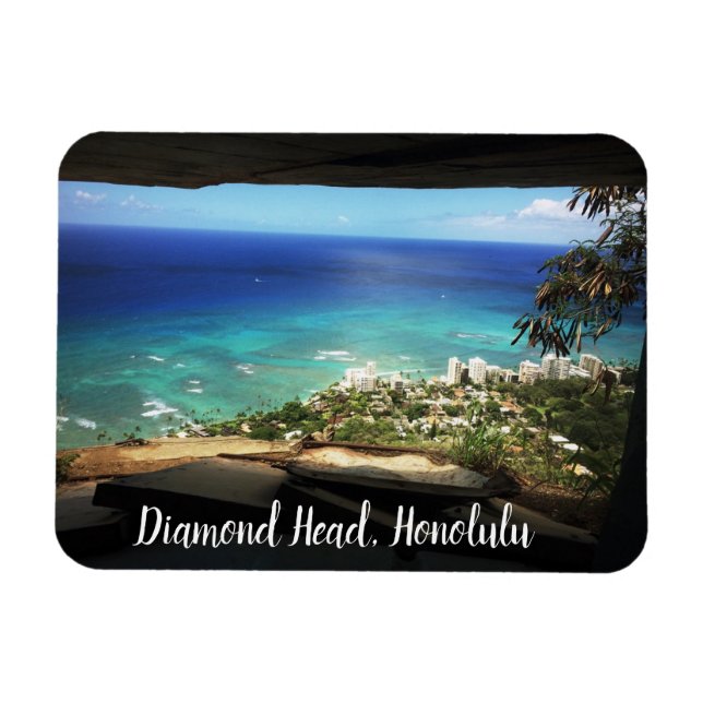 Íman Diamond Head, Honolulu (Horizontal)