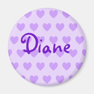Íman Diane no roxo