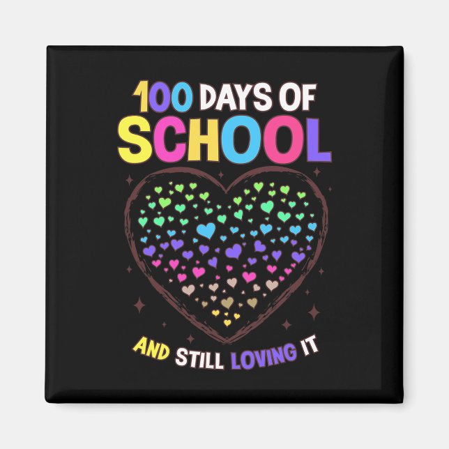 Íman Dias Da Escola 100.º Dia De Professores Estudantes (Frente)