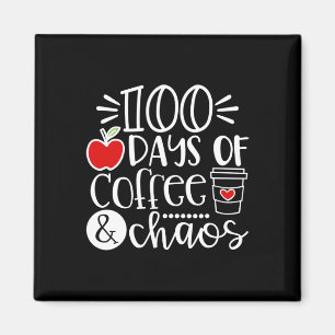 Íman Dias De Café Professora Feliz 100 Dias De Sch