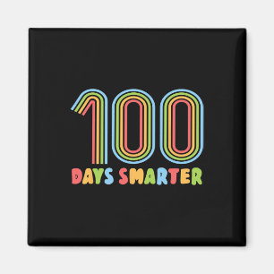 Íman Dias De Escola Arco-Íris 100 Dias Mais Inteligente