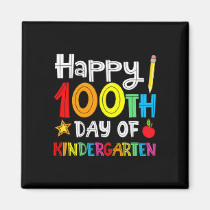Íman Dias Do Jardim De Infância - Feliz 100º Dia Da Esc