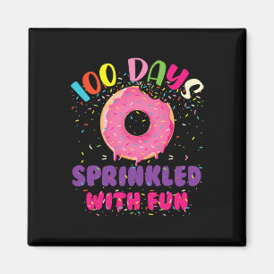 Íman Dias Empurrados Com Rosquinhas Divertidas Feliz 10