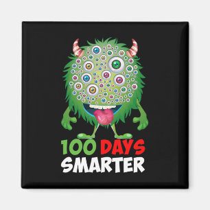 Íman Dias Mais Inteligentes Felizes 100º Dia Do Monstro