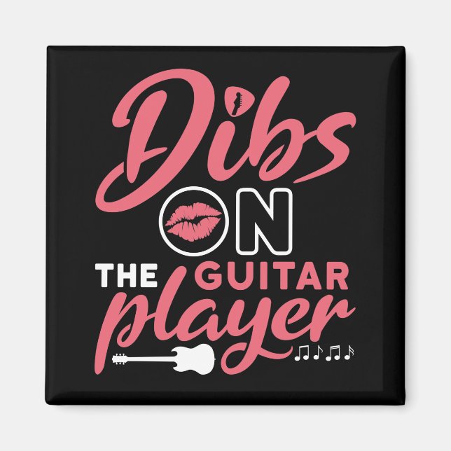 Íman Dibs no guitarrista (Frente)