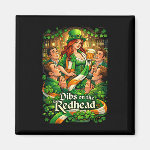Íman Dibs No Ruivo Dia Divertido de São Patrício Irland