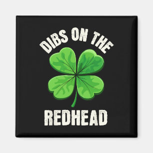 Íman Dibs No Ruivo Dia Divertido de São Patrício Irland