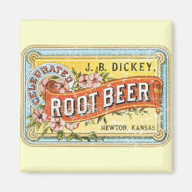 Íman Dickey Root Beer-1899 - angustiada (Frente)
