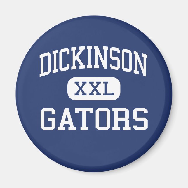Íman Dickinson - Gators - Segundo grau - Dickinson Texa (Frente)