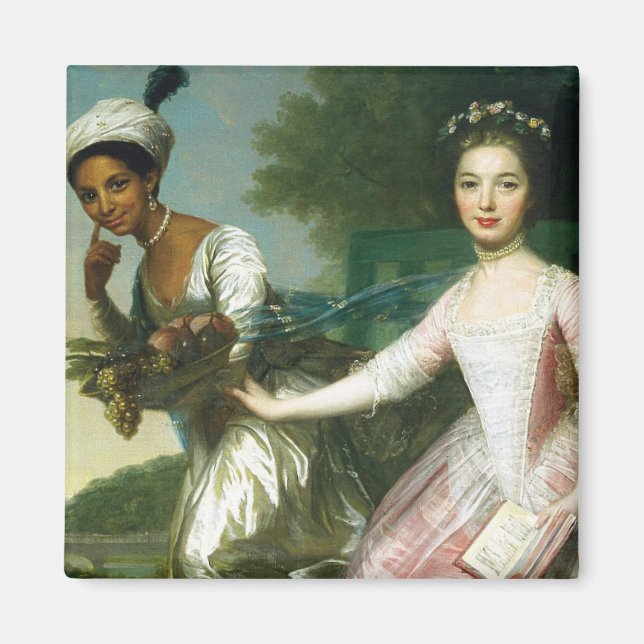 Íman Dido Elizabeth Belle e Lady Murray (Frente)