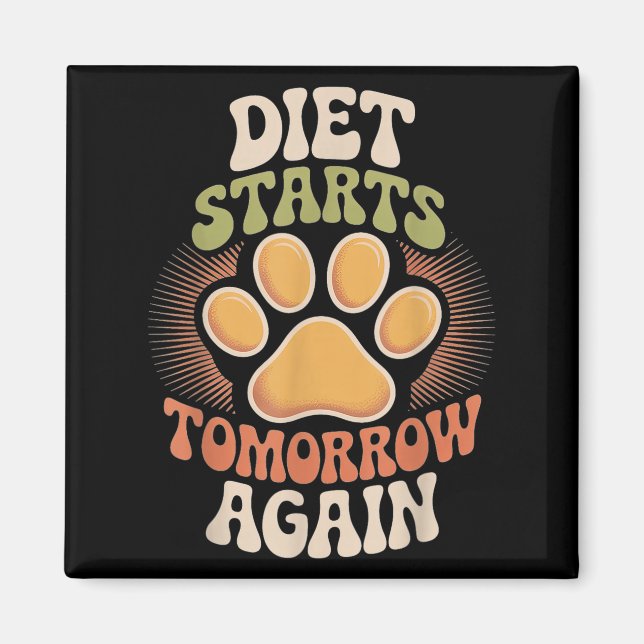 Íman Diet Começa Amanhã Mais Uma Vez A Diversão Da Cota (Frente)