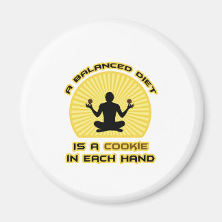 Íman Dieta Equilibrada: Cookie em Cada Mão
