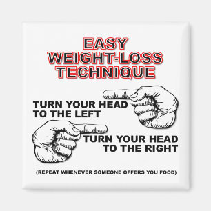 Íman Dieta Imã de geladeira Engraçada De Perda De Peso