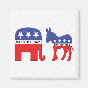Íman Diferença entre os republicanos e as Democratas