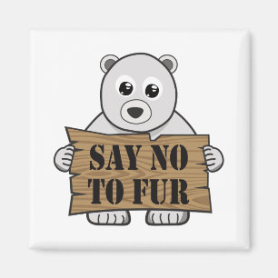 Íman Diga "não" à fur