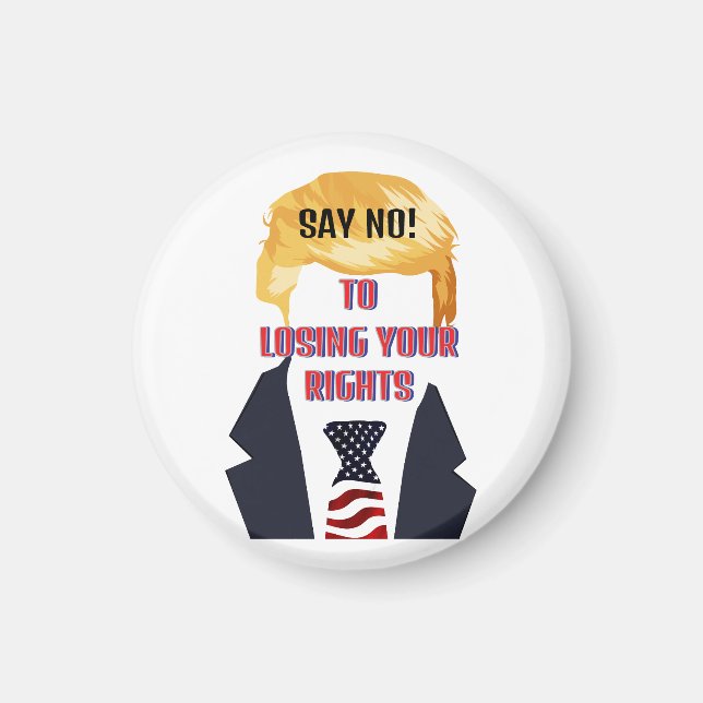 Íman Diga Não! Para Perder O Seu Magneta De Armadilha D (Frente)