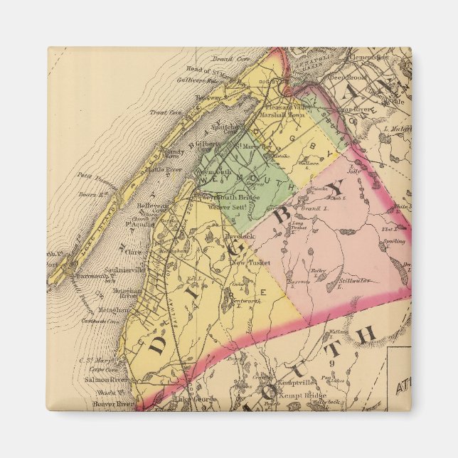 Íman Digby Co, NS (Frente)