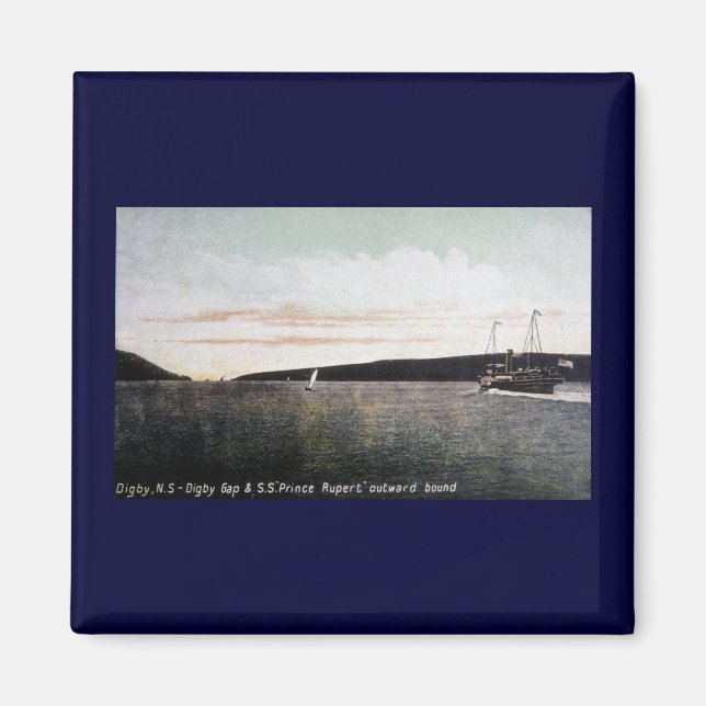 Íman Digby Nova Escócia, Digby Gap - S.S. Prince Rupert (Frente)