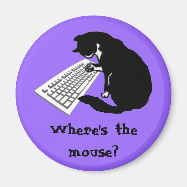 Íman Digitalização de Gato (Frente)