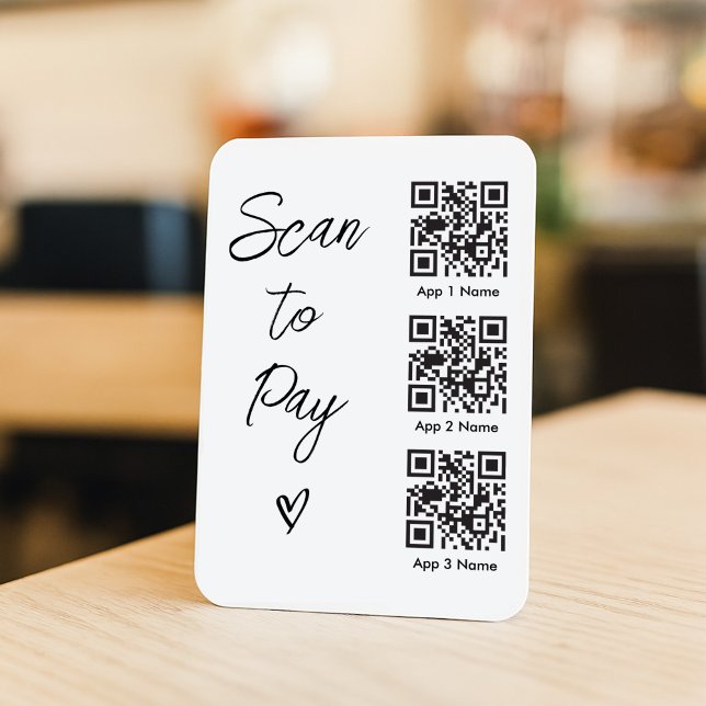 Íman Digitalize o código QR para pagar por pagamento di (Criador carregado)